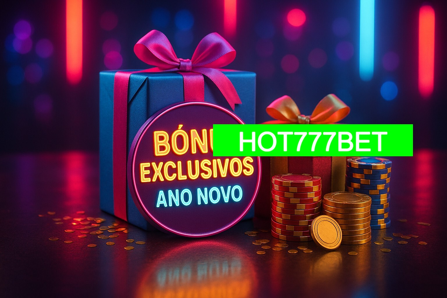 Promoções de Ano Novo no HOT777BET